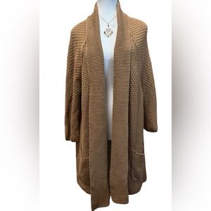 Lucky Brand | Long Textured Cardigan (XL)